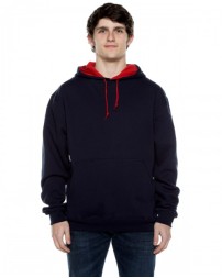 Beimar Drop Ship F1023   Unisex Contrast Hooded Sweatshirt