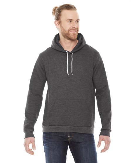 American Apparel F498W Unisex Flex Fleece Drop Shoulder Pullover Hoodie