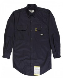 Berne FRSH10T   Men's Tall Flame-Resistant Button Down Work Shirt