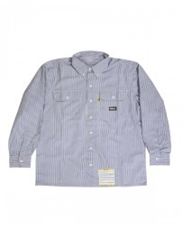 Berne FRSH21   Men's Flame-Resistant Down Plaid Work Shirt