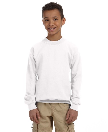 Gildan G180B Youth Heavy Blend Fleece Crew