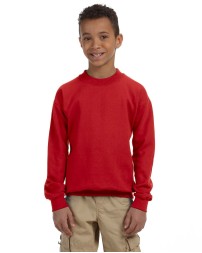 Gildan G180B Youth Heavy Blend Fleece Crew