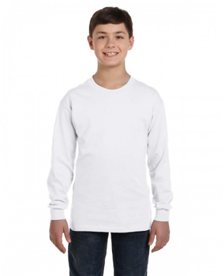 Gildan G540B   Youth Heavy Cotton Long-Sleeve T-Shirt