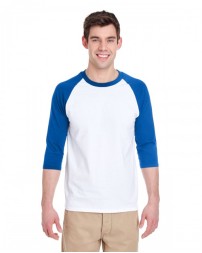 Gildan G570   Adult Heavy Cotton 3/4-Raglan Sleeve T-Shirt