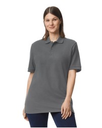 Gildan G858 Unisex Midweight Double Pique Polo