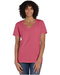 ComfortWash by Hanes GDH125 Ladies' V-Neck T-Shirt