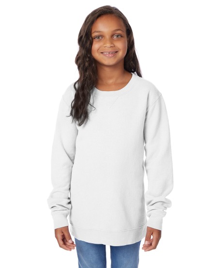 ComfortWash by Hanes GDH475   Youth Fleece Sweatshirt