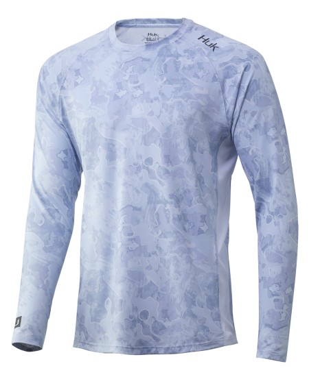 HUK H12L003 Men's Lopro Camo Long-Sleeve T-Shirt