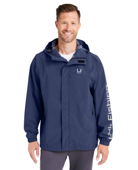 HUK H400159 Men's Storm Rain Jacket