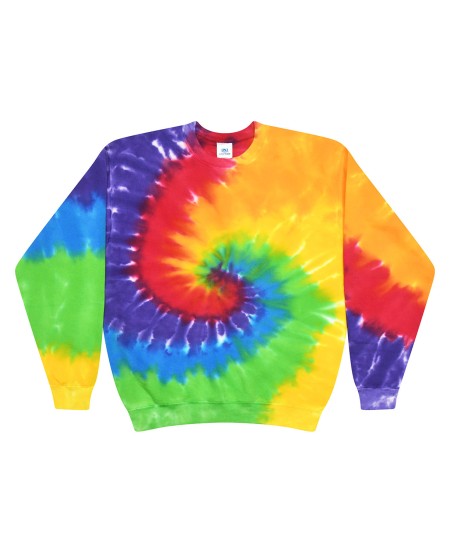 Tie-Dye H8100   Adult Crew Neck Sweatshirt