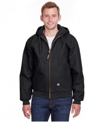 Berne HJ51T   Men's Tall Highland Washed Cotton Duck Hooded Jacket