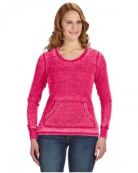 J America JA8255   Ladies' Zen Thermal Long-Sleeve T-Shirt