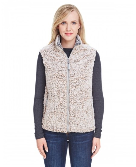 J America JA8456   Ladies' Epic Sherpa Vest