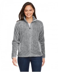 J America JA8463   Ladies Boundary Shag Full Zip