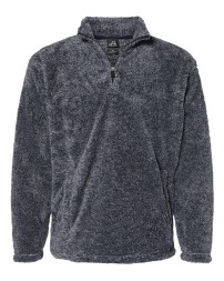 J America JA8464 Unisex Boundary Shag Quarter Zip