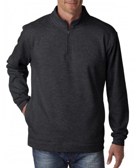 J America JA8614   Adult Cosmic Poly Fleece Quarter-Zip