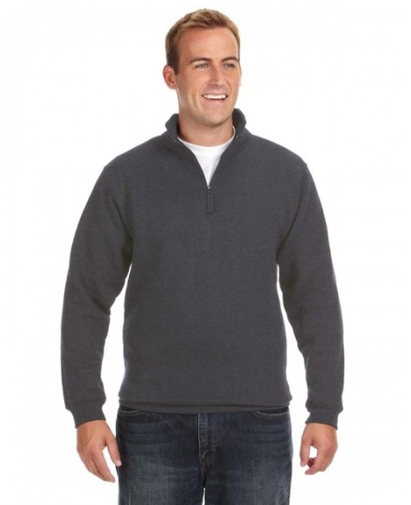 J America JA8634   Adult Heavyweight Fleece Quarter-Zip