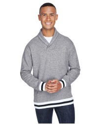 J America JA8704 Adult Peppered Fleece Shawl Collar