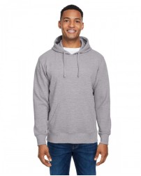 J America JA8706   Ripple Fleece Pulllover Hooded Sweatshirt