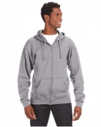 J America JA8821   Adult Premium Full-Zip Fleece Hooded Sweatshirt