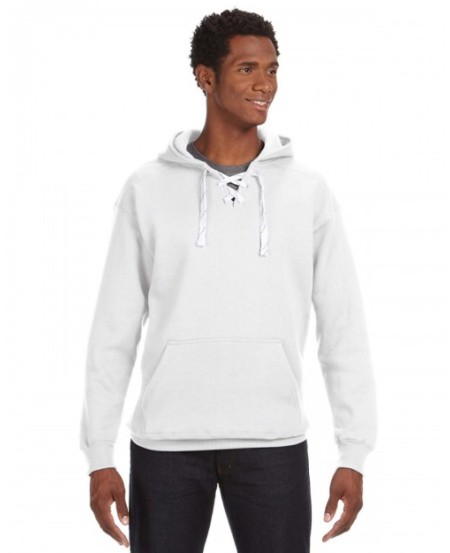 J America JA8830   Adult Sport Lace Hooded Sweatshirt