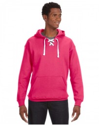 J America JA8830   Adult Sport Lace Hooded Sweatshirt