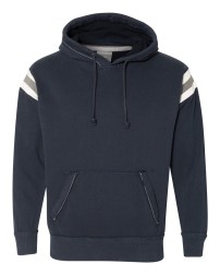 J America JA8847 Adult Vintage Athletic Hooded Sweatshirt