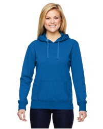 J America JA8860 Ladies' Glitter French Terry Hooded Sweatshirt