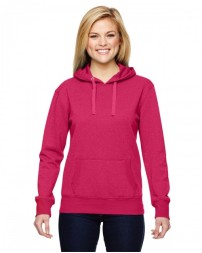 J America JA8860   Ladies' Glitter French Terry Hooded Sweatshirt