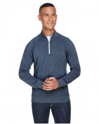 J America JA8869   Adult Triblend Fleece Quarter-Zip