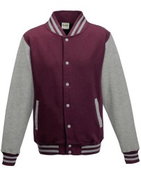 Just Hoods By AWDis JHA043 Men's Heavyweight Letterman Jacket