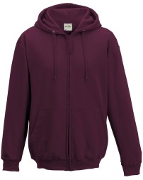 Just Hoods By AWDis JHA050 Men's Midweight College Full-Zip Hooded Sweatshirt