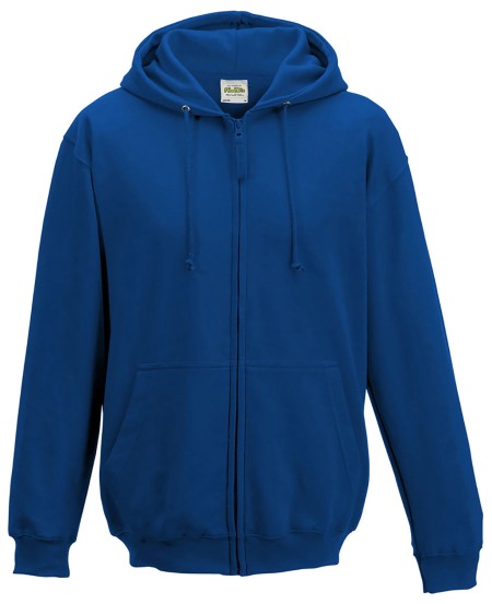 Just Hoods By AWDis JHA050 Men's Midweight College Full-Zip Hooded Sweatshirt