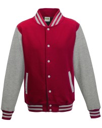 Just Hoods By AWDis JHY043 Youth Heavyweight Letterman Jacket