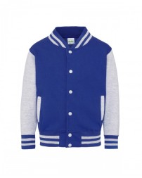 Just Hoods By AWDis JHY043   Youth 80/20 Heavyweight Letterman Jacket