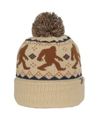 Outdoor Cap KNFWILD Knit Printed Watch Cap with Pom