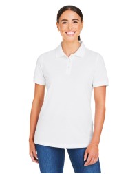 Harriton M205W   Ladies' Valiant Cotton Snag Protect Polo