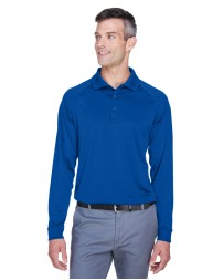 Harriton M211L Men's Advantage Snag Protection Plus Long-Sleeve Tactical Polo