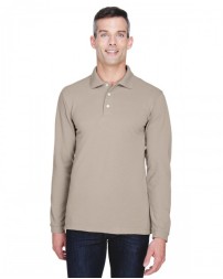 Harriton M265L   Men's Easy Blend Long-Sleeve Polo