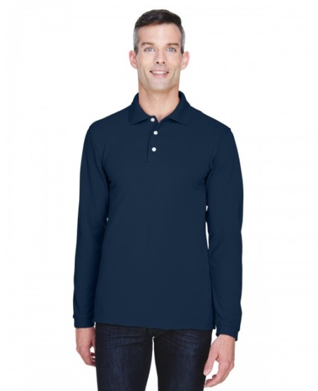 Harriton M265L   Men's Easy Blend Long-Sleeve Polo