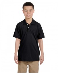 Harriton M265Y   Youth Easy Blend Polo