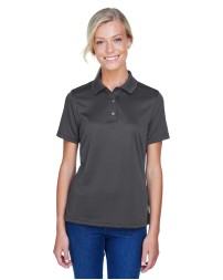 Harriton M345W Ladies' Advantage Snag Protection Plus IL Snap Placket Polo