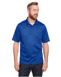 Harriton M348P Men's Advantage Snag Protection Plus IL Pocket Polo