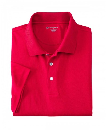 Harriton M353W   Ladies' Double Mesh Polo