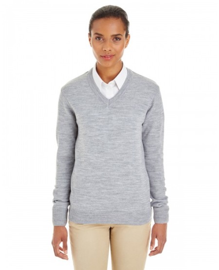 Harriton M420W   Ladies' Pilbloc V-Neck Sweater