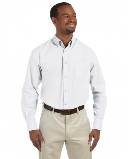 Harriton M510   Men's Essential Poplin