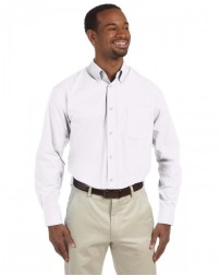 Harriton M510T   Men's Tall Essential Poplin