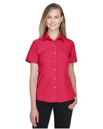 Harriton M560W Ladies' Barbados Textured Camp Shirt