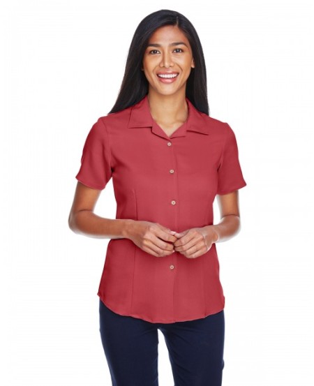 Harriton M570W   Ladies' Bahama Cord Camp Shirt