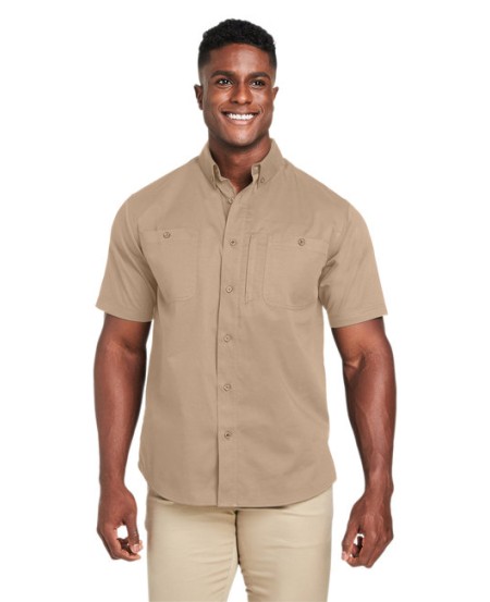 Harriton M585   Men's Advantage IL Short-Sleeve Work Shirt